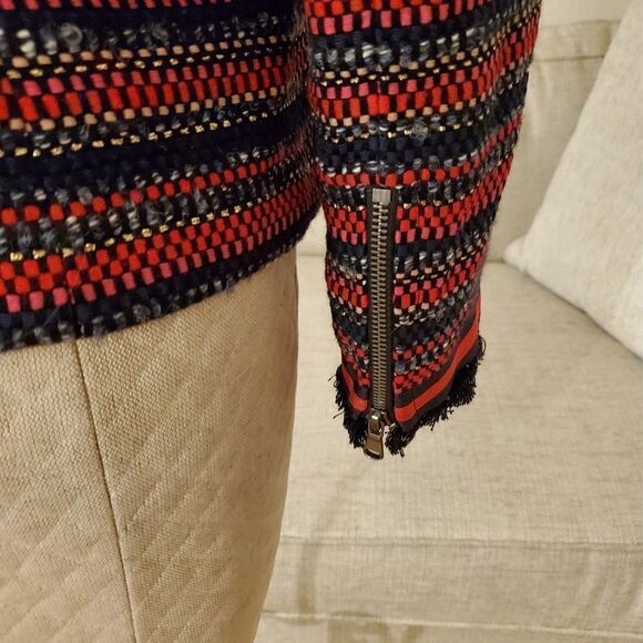 Trina Turk Yamato Asymmetrical Zip Jacket - NEW - Picture 12 of 16